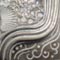 #135 Pewter with White Wash: Pewter finishe with white highlights hand rubbed into recesses